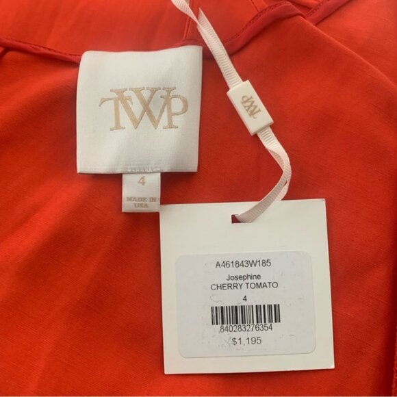 NWT TWP Josephine Linen Maxi Dress - Picture 13 of 14